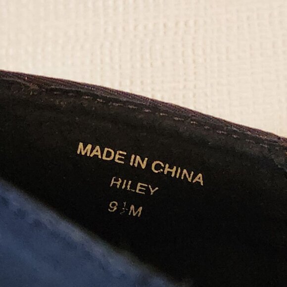 Karen Scott Riley Navy Blue Stretch Slip on Heels Size 9.5 NEW IN BOX NEVER WORN - Picture 4 of 12